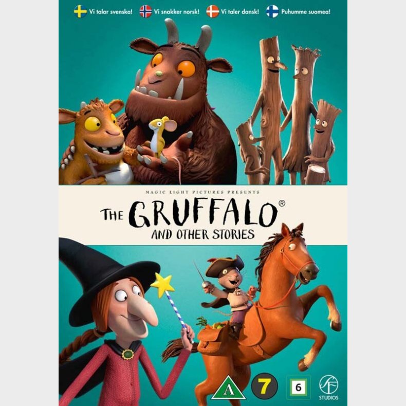 Grffeldyret Og Andre Historier / The Gruffalo And Other Stories - DVD - Film