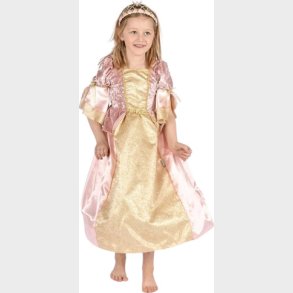 Den Goda Fen - Royal Princess Dress - Pink (134 Cm) (f66602xl)