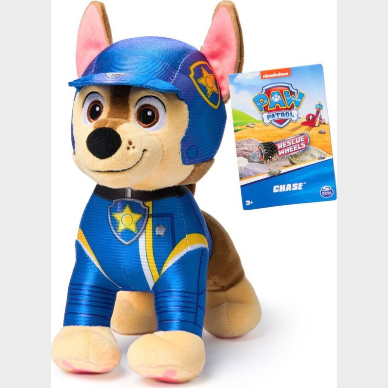 Paw Patrol - Rescue Wheels - Basic Plush - Chase