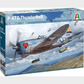 1:48 P-47d Thunderbolt (e.t.o.) - 2835s - Italeri