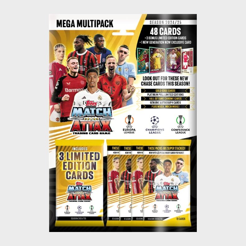 Topps - Match Attax Champions League Mega Multi Pack (uclma24-03)