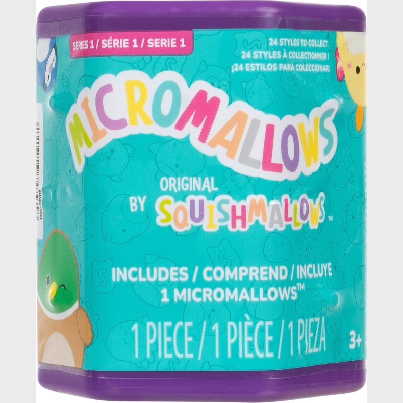 Squishmallows Bamse - Micromallows - Series 1 - 6 Cm - Assorteret