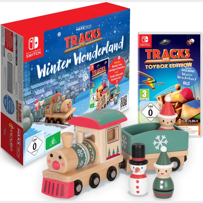 Maxx Tech Tracks Winter Wonderland Kit For Switch - Nintendo Switch