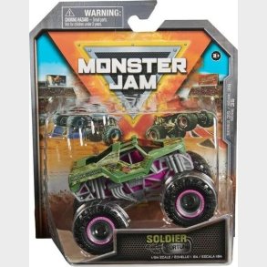 Monster Jam - Monster Truck Bil - 1:64 - Soldier