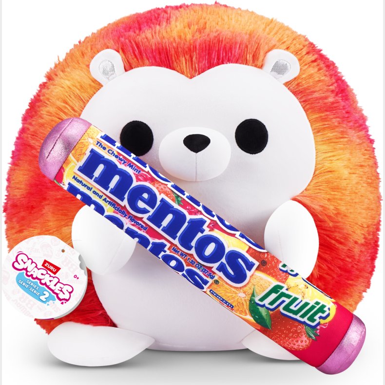 Snackles Bamse - Mentos Hedgehog Heidi - Series 2 - 35 Cm