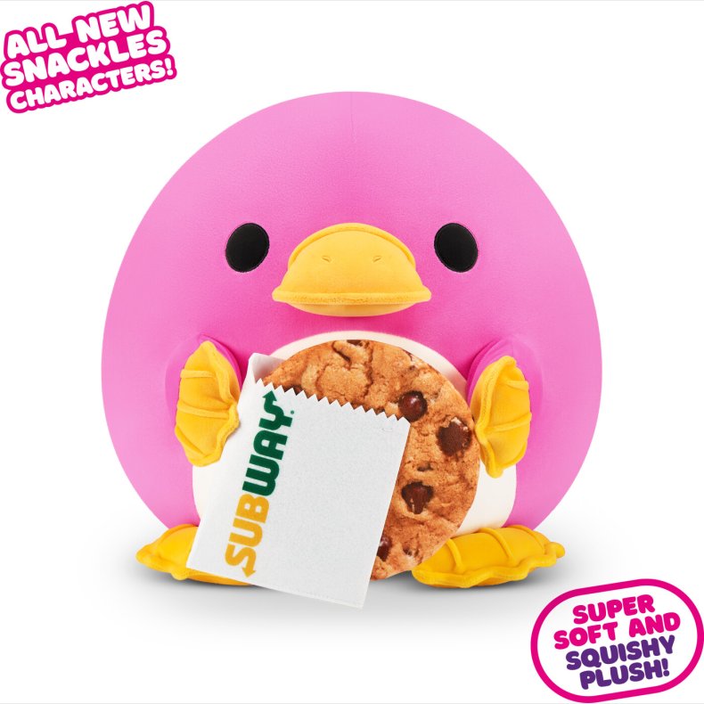 Snackles Bamse - Subway Nbdyr Whitney - Series 2 - 35 Cm