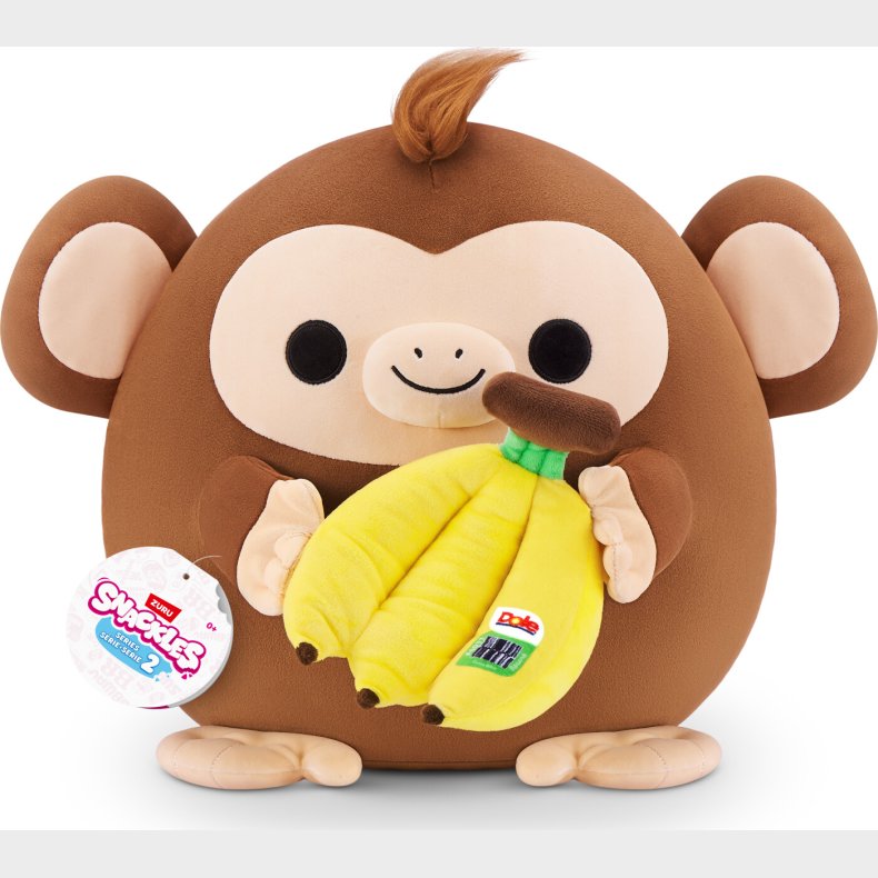 Snackles Bamse - Dole Banan Abe Riko - Series 2 - 35 Cm