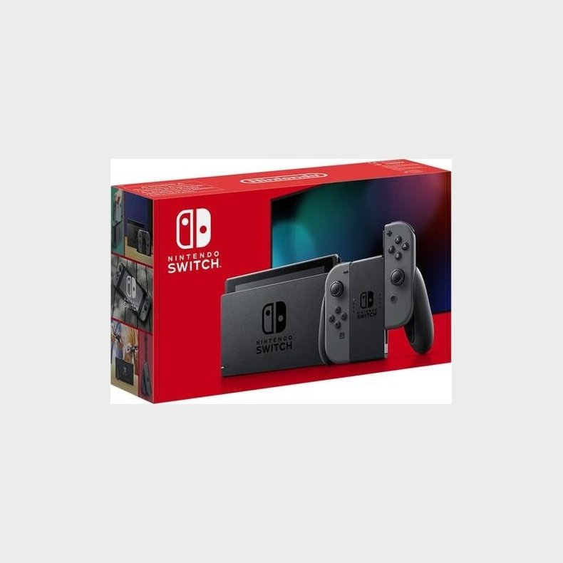 Nintendo Switch Console With Grey Joy-con (v2)