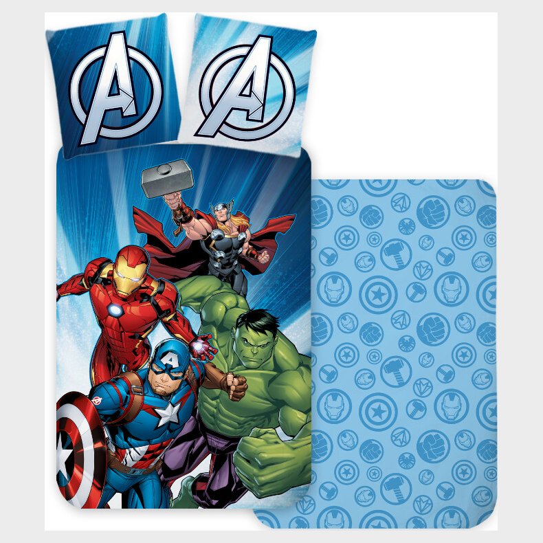 Sengetj - Junior Str. - 100x140 Cm - Avengers