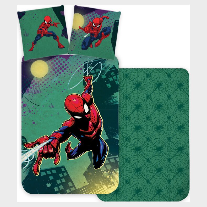 Spiderman - Sengetj - Junior Str. - 100x140 Cm
