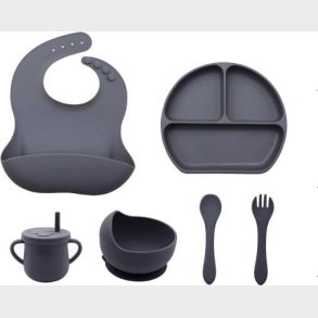 Oh - Silikone Baby Mltidsst Med 6 Dele