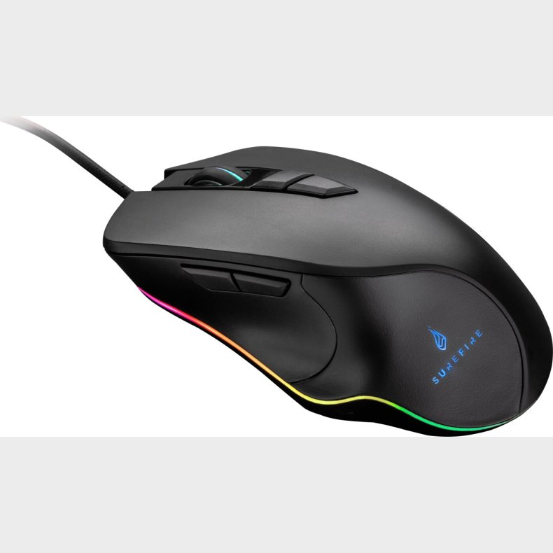 Surefire - Martial Claw Gaming 7-button Mouse With Rgb