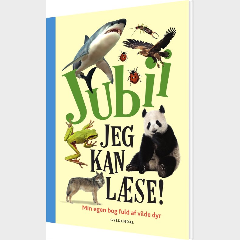 Jubii, Jeg Kan Lse! Min Egen Bog Fuld Af Vilde Dyr - Peter Bering - Bog