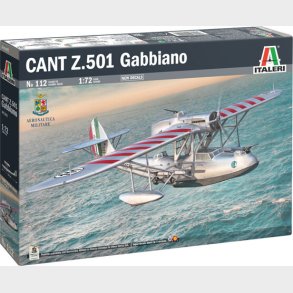 Italeri - Cant Z.501 Gabbiano Modelfly Byggest - 1:72 - 0112