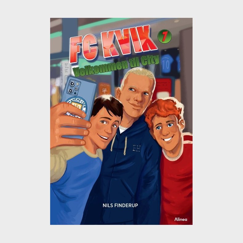 Fc Kvik 7 - Velkommen Til City, Sort Lseklub - Nils Finderup - Bog