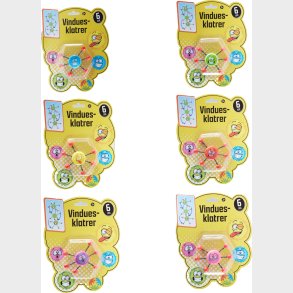 Vinduesklatrer 6-asst