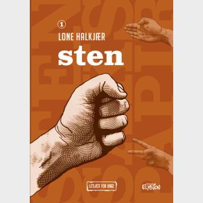 Sten - Sten Saks Papir 1 - Lone Halkj�r - Bog