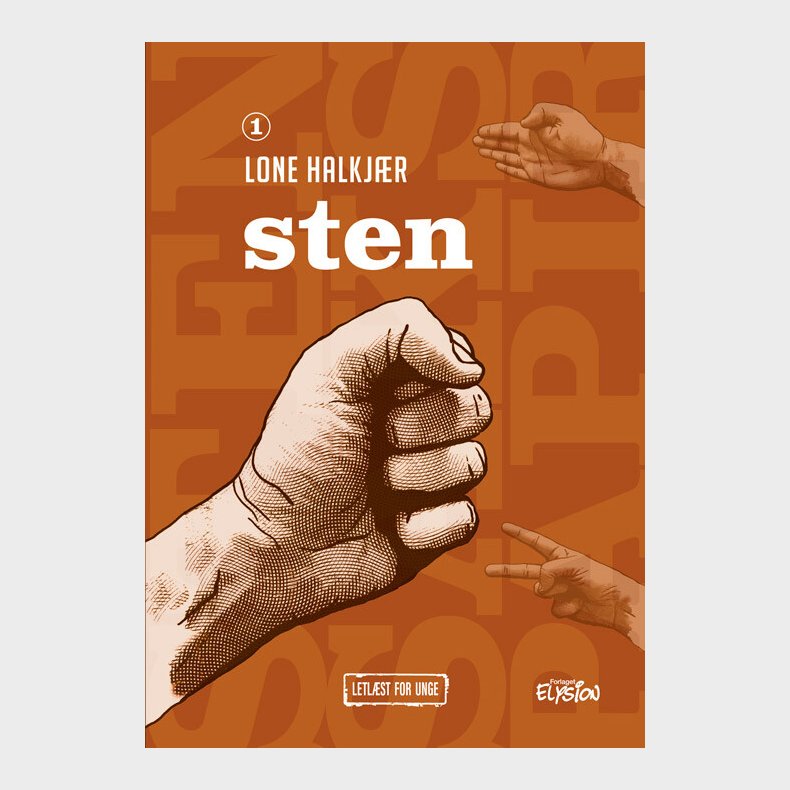 Sten - Sten Saks Papir 1 - Lone Halkj�r - Bog