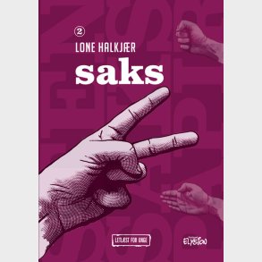 Saks - Sten Saks Papir 2 - Lone Halkj�r - Bog