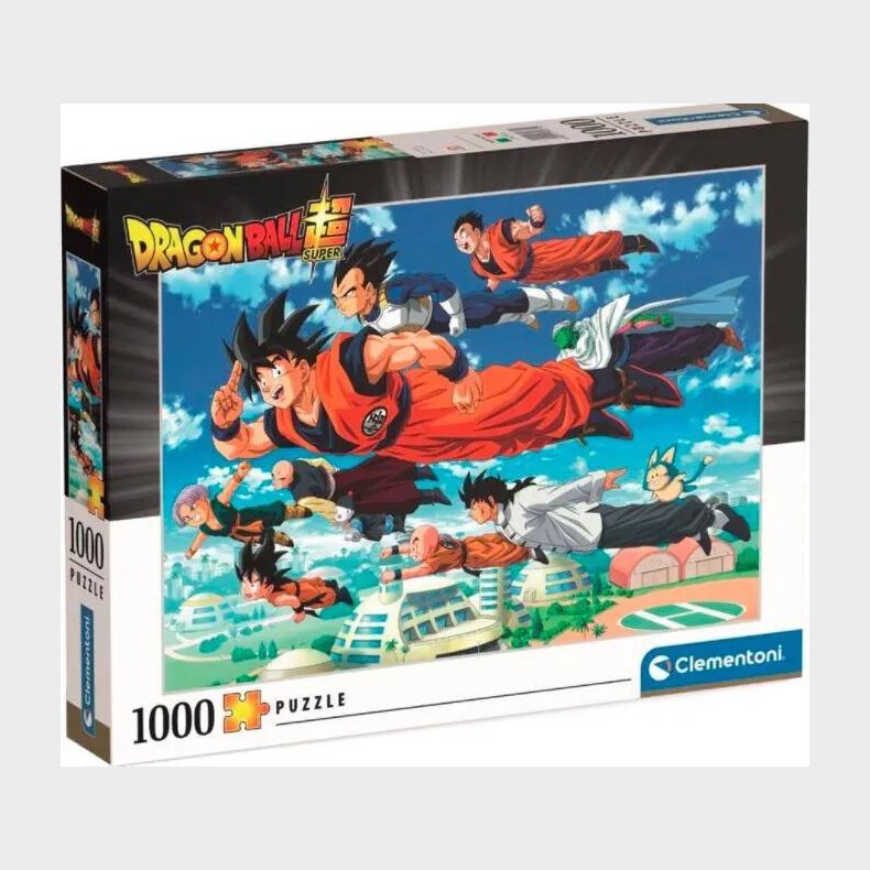 Clementoni Puslespil - Dragonball - 1000 Brikker
