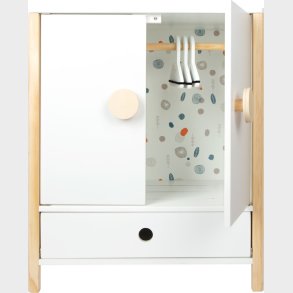 Dukkeskab Til Dukketj - Tr - Hvid - Small Foot