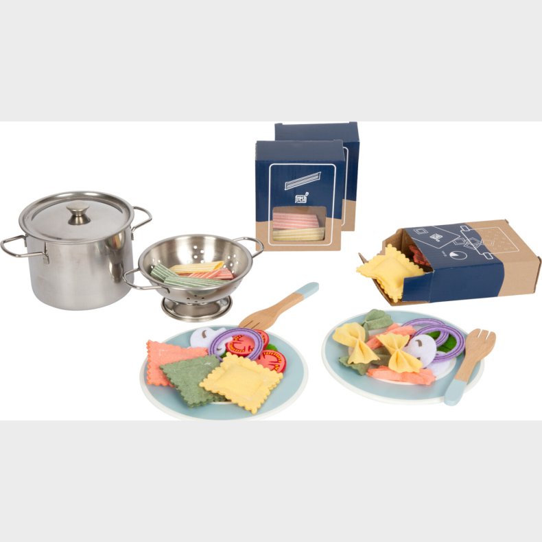 Pasta Gryde Og Tilbehr Legetj St - Fresh - Small Foot