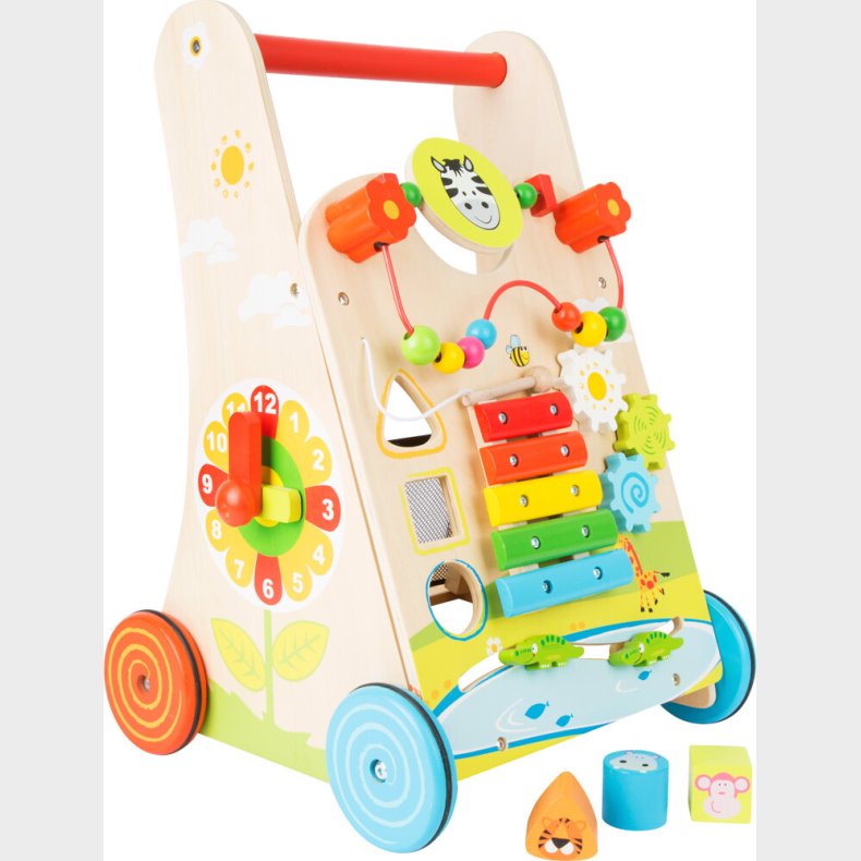 Small Foot - Gvogn Med Aktiviteter - Blomster Eng