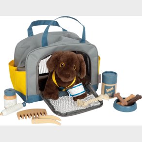 Hunde Bamse Legest Med Taske Og Tilbehr - Small Foot