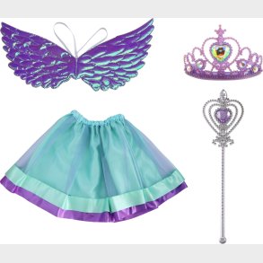 Real Uniq - Udkldningst Fe-prinsesse - Lilla