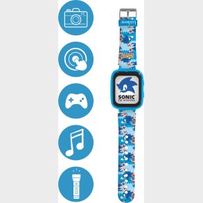 Lexibook - Sonic Kids Smartwatch Med 8gb Hukommelseskort Medflger