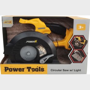 Power X - Cirkulr Sav Med Lys