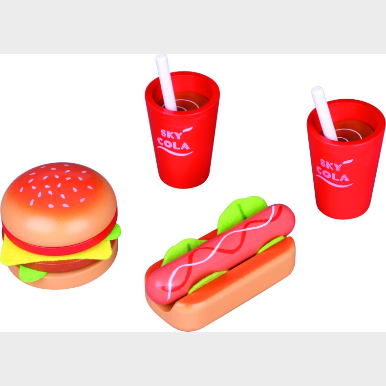 Small Wood - Frokost For To - Hamburger- Og Hotdogmenu