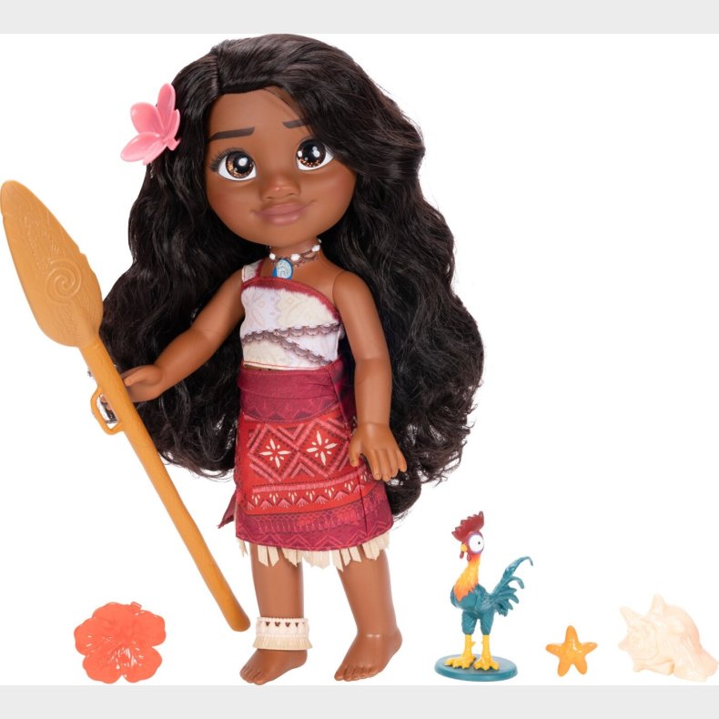 Disney Vaiana - Syngende Ven - Vaiana Dukke 38cm.