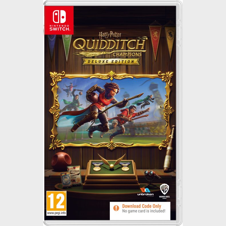 Harry Potter: Quidditch Champions (deluxe Edition) - Kode I Boks  - Nintendo Switch