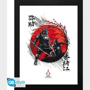 Assassin's Creed - Indrammet Print Shadows Yasuke & Naoe (30x40) X2