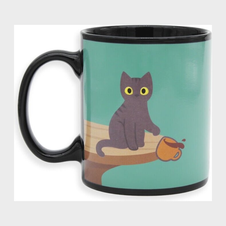 Winkee - Naughty Cat Heat Sensitive Krus