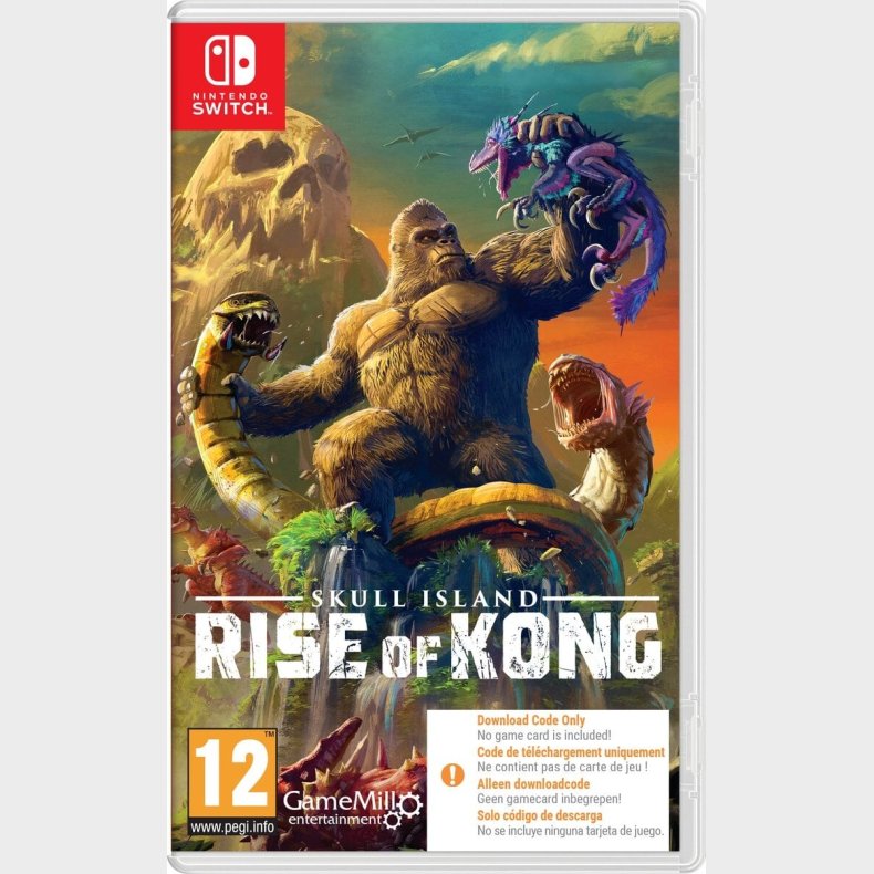 Skull Island: Rise Of Kong - Kode I Boks - Nintendo Switch