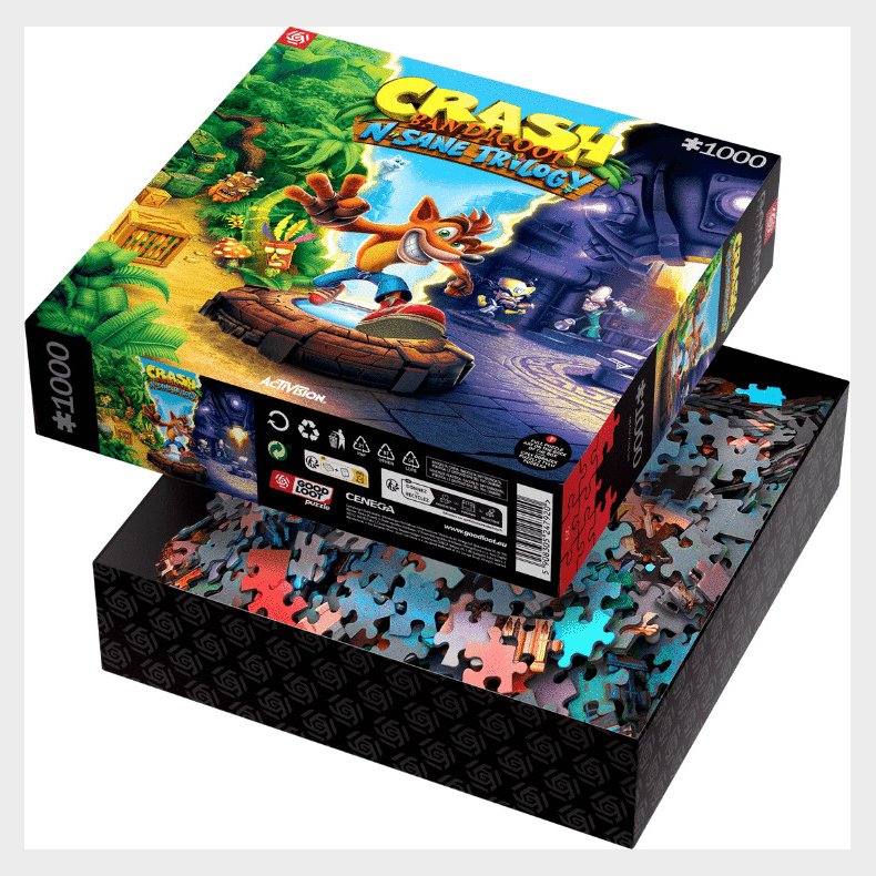Good Loot Gaming Puzzle: Crash Bandicoot N. Sane Trilogy (1000 Pieces)