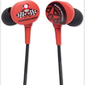 Powera Wired Earbuds - Mario Kart Motors (nintendo Switch)