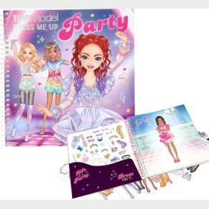 Topmodel - Dress Me Up Party Stickerbog - Bog