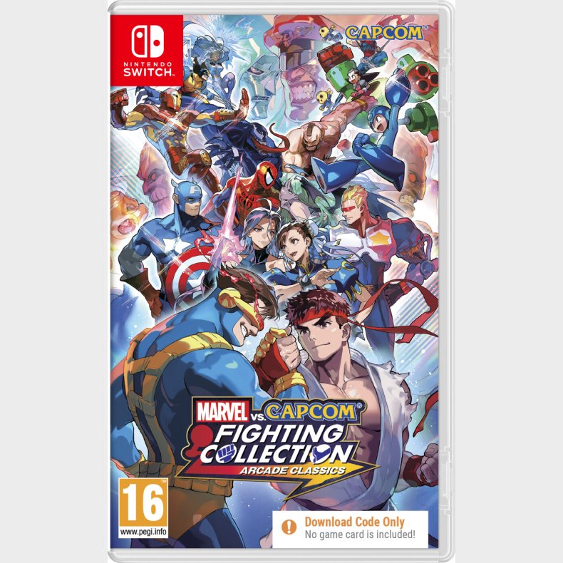 Marvel Vs. Capcom Fighting Collection: Arcade Classics (nordic) - Kode I Boks  - Nintendo Switch