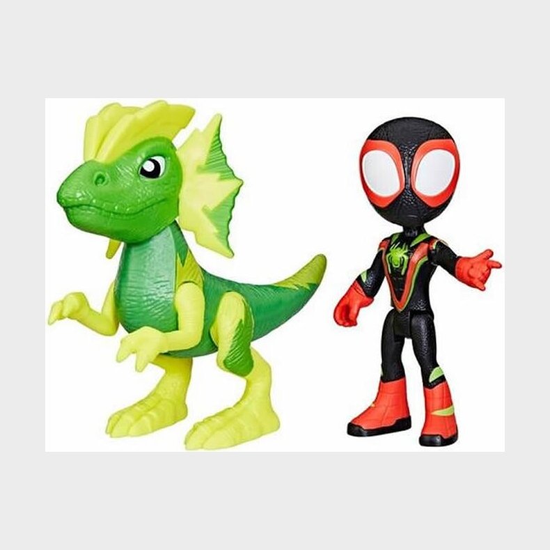Spidey Og Hans Fantastiske Venner - Hero Dino Webs - Miles & Electrosaurus