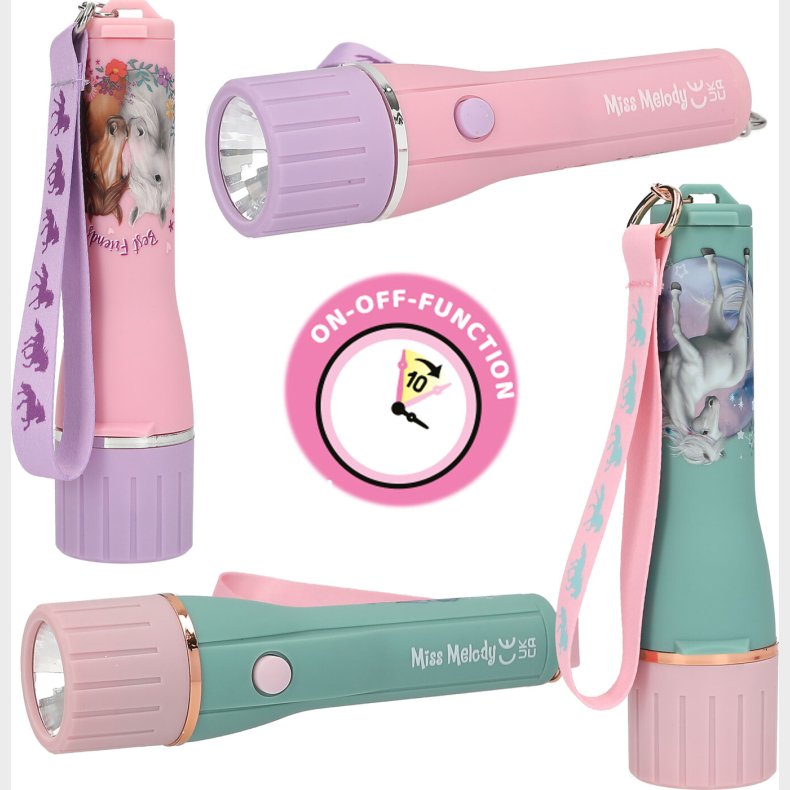 Miss Melody - Lommelygte Med Timer