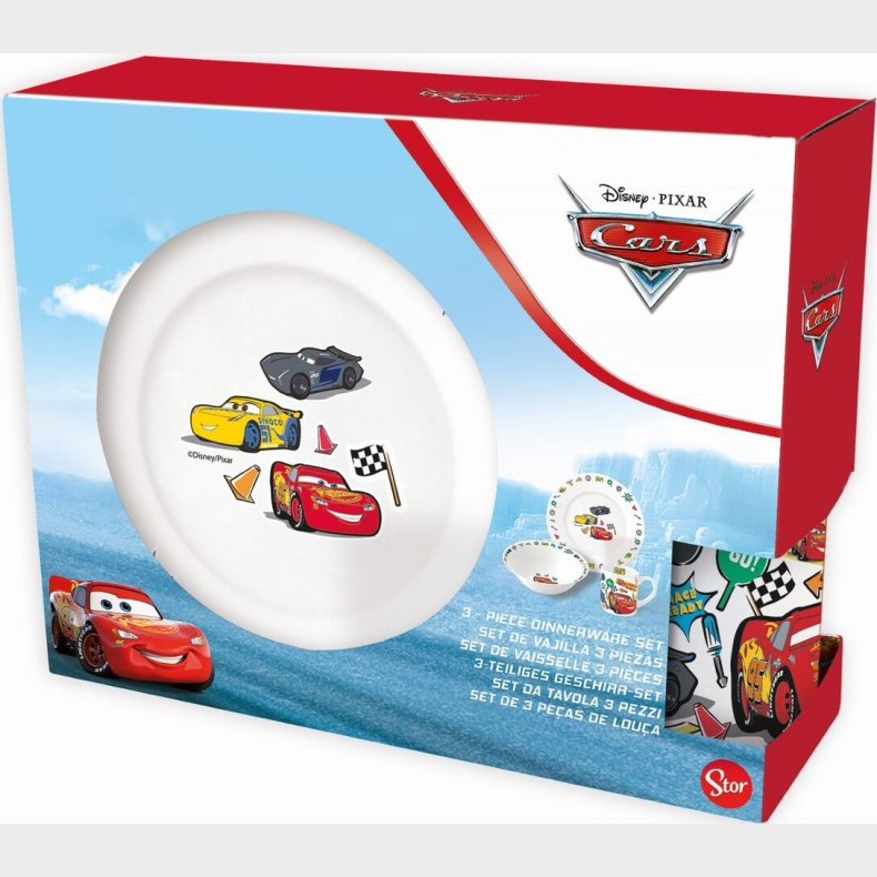 Stor - Gavest Med 3 Dele - Biler