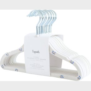 3 Sprouts - Velourbjle - Blbr/creme - 15 Stk.