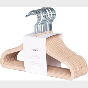 3 Sprouts - Velourbjle - Hasselnd - 20.5 X 29 Cm