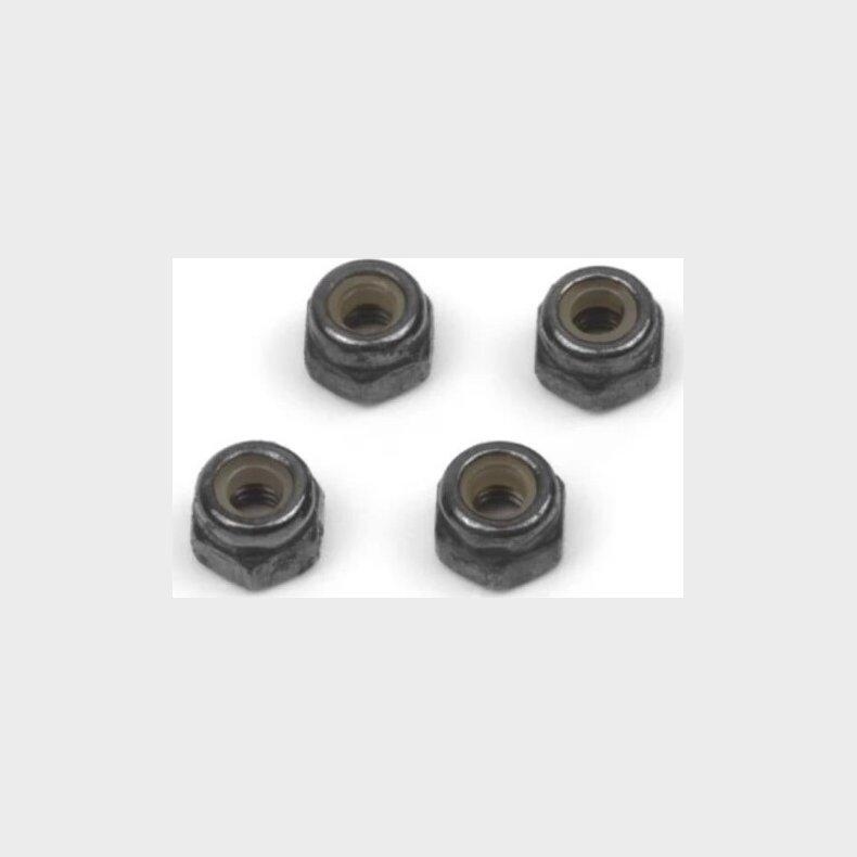 Flanged Lock Nut M2.5 (4pcs) - Mv150729 - Maverick Rc