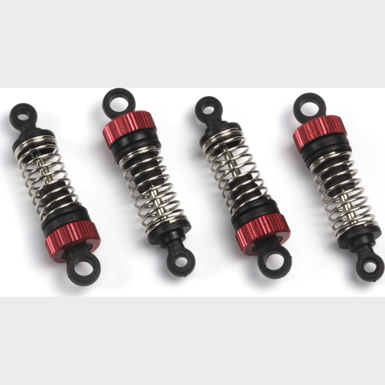 Shock Absorber Set (red/4pcs) - Mv150720 - Maverick Rc