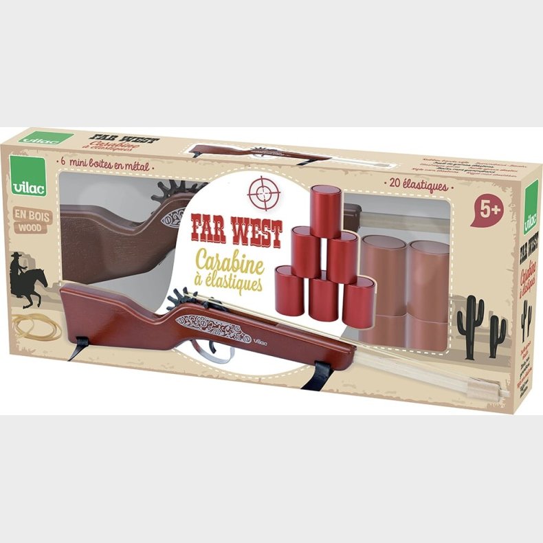 Vilac - Dseskydespil - Riffel Med Elastik