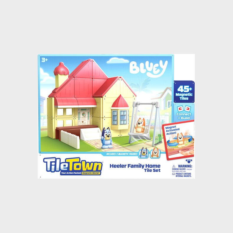 Tile Town - Bluey - Heeler Familens Hus